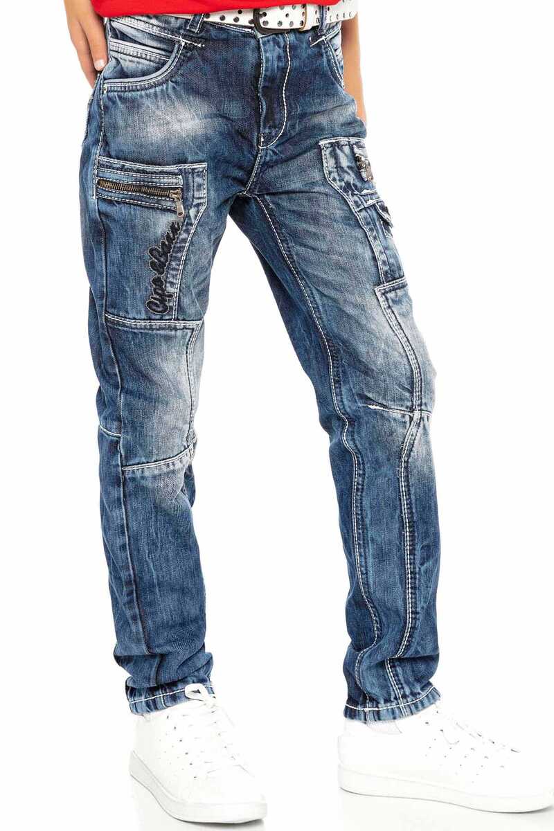 CDK107 Blue Jungen Jeans Regular