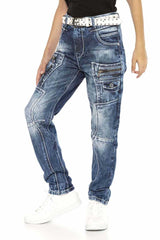 CDK107 Blue Jungen Jeans Regular
