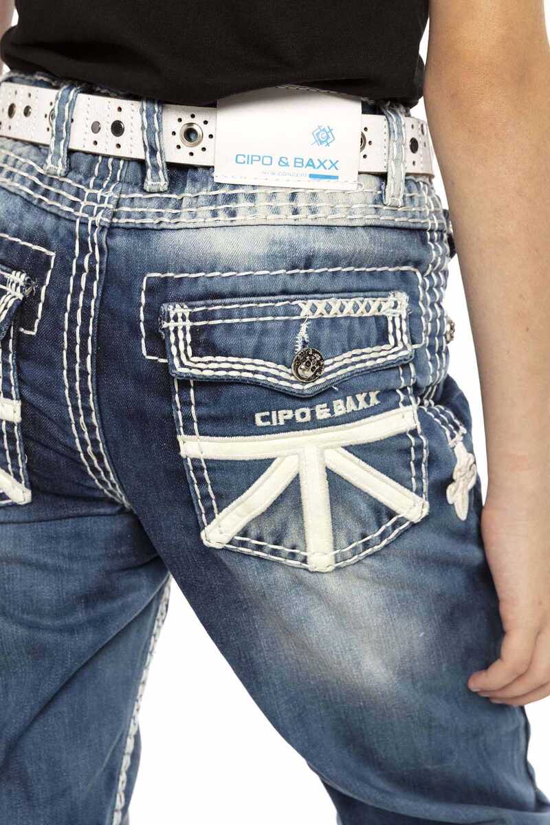 CDK108 BOY'S JEANS IN REGULAR FIT 