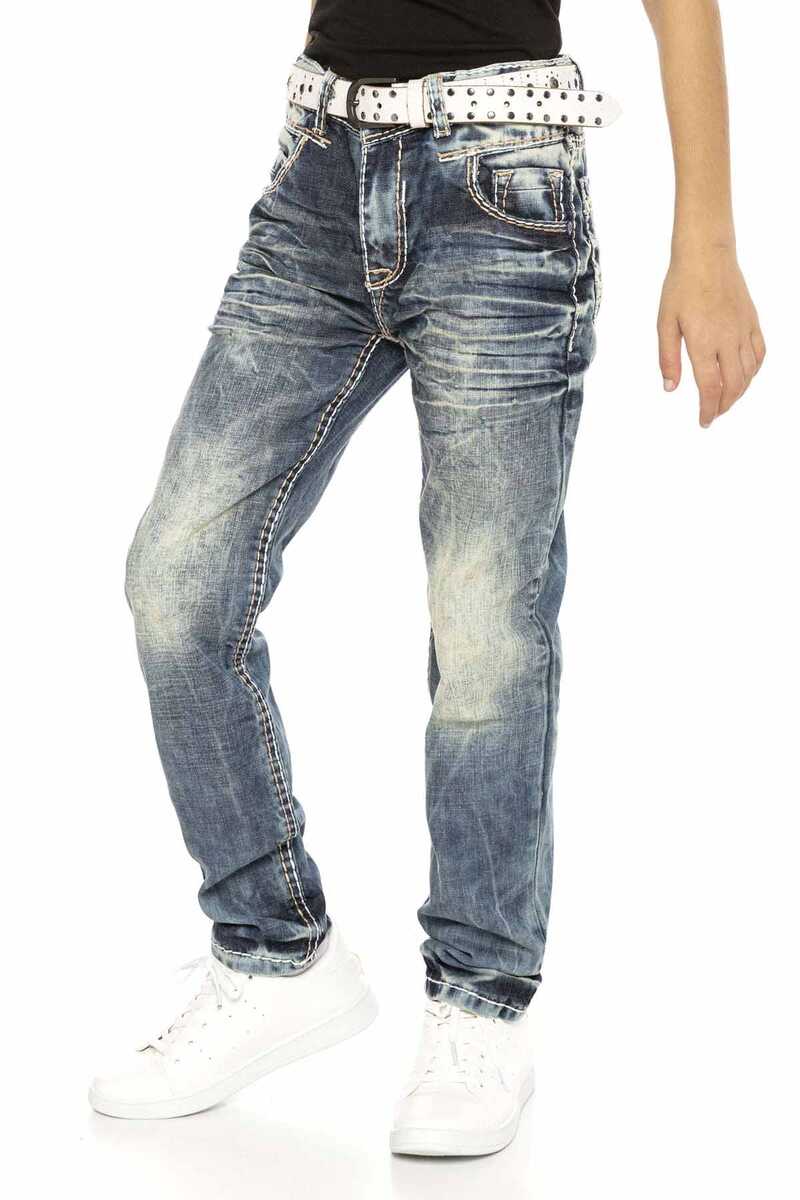 CDK112 BOY'S JEANS IN REGULAR FIT 
