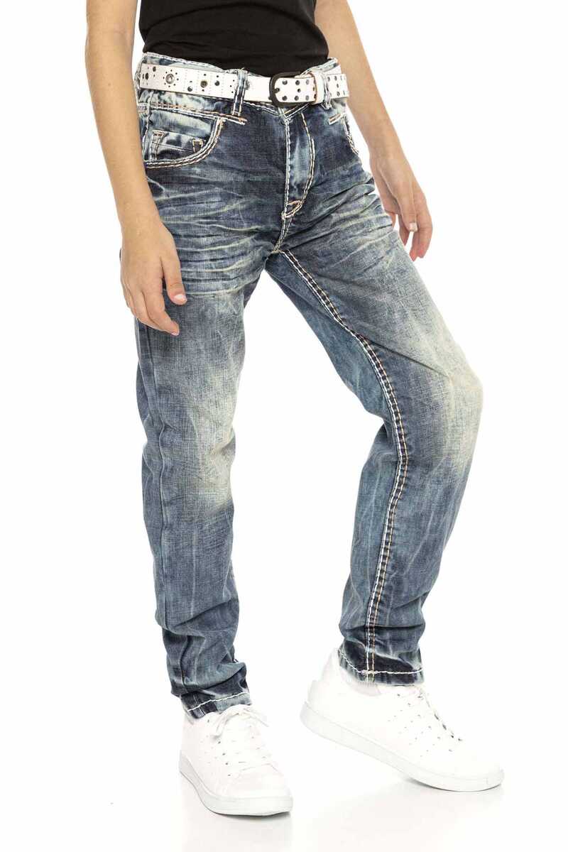 CDK112 BOY'S JEANS IN REGULAR FIT 