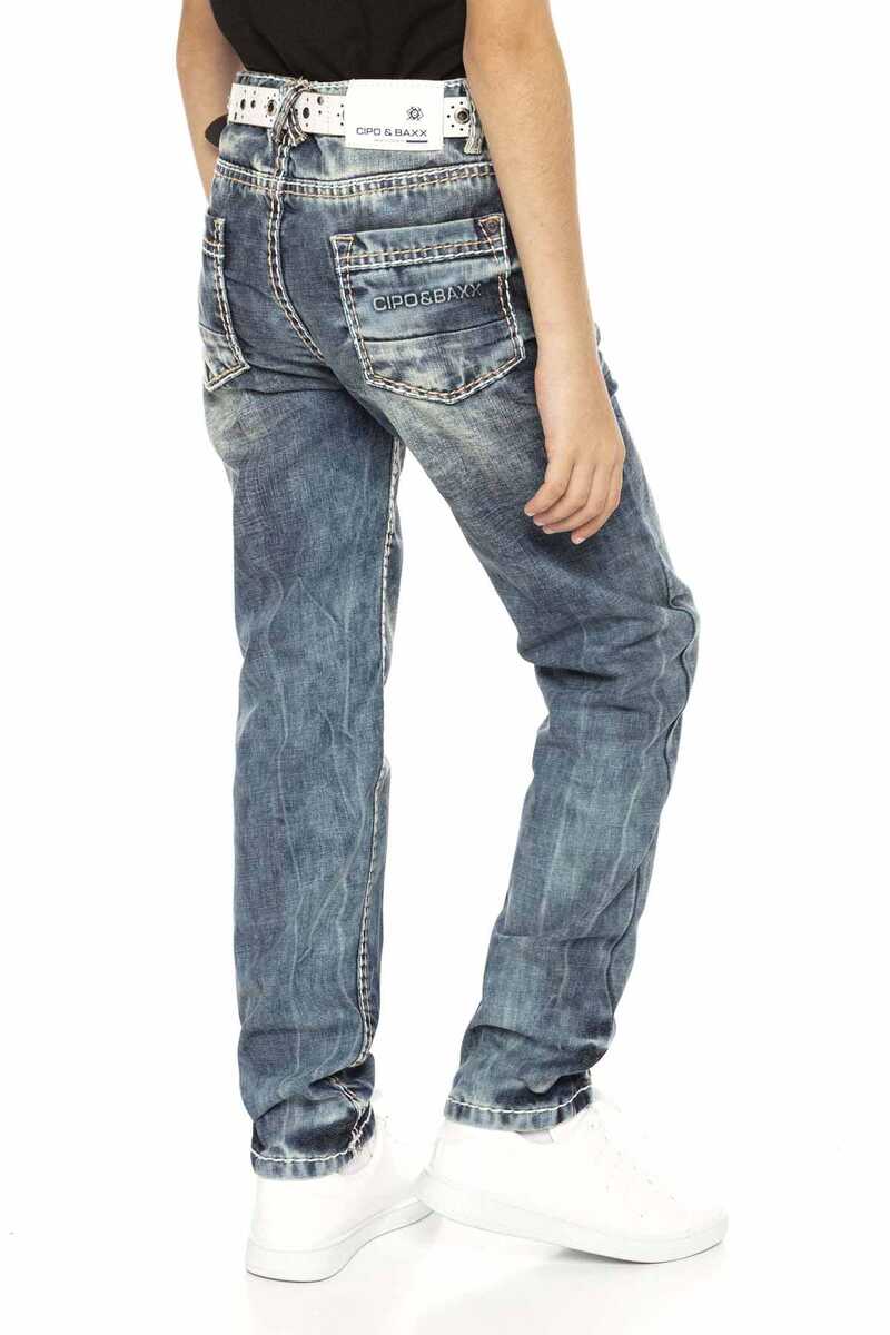 CDK112 BOY'S JEANS IN REGULAR FIT 