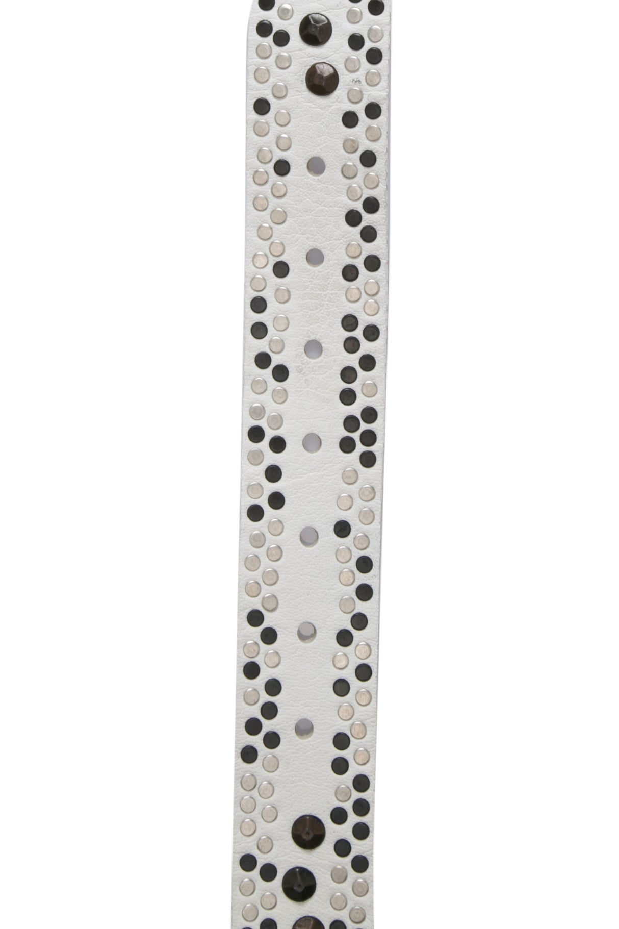 Cinturones de cuero para hombres CG132 con un patrón de remache completo