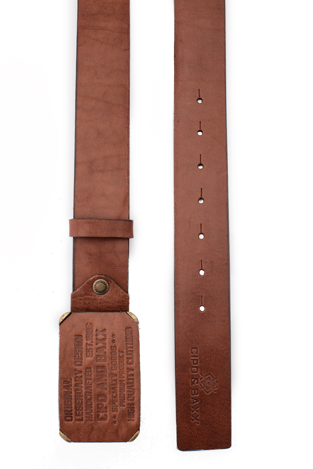 CG154 men's leather belts with great buckle