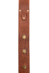 CG158 men's leather belts with cool rivets