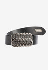 CG164 Cinturón de cuero para hombres con hebilla de metal