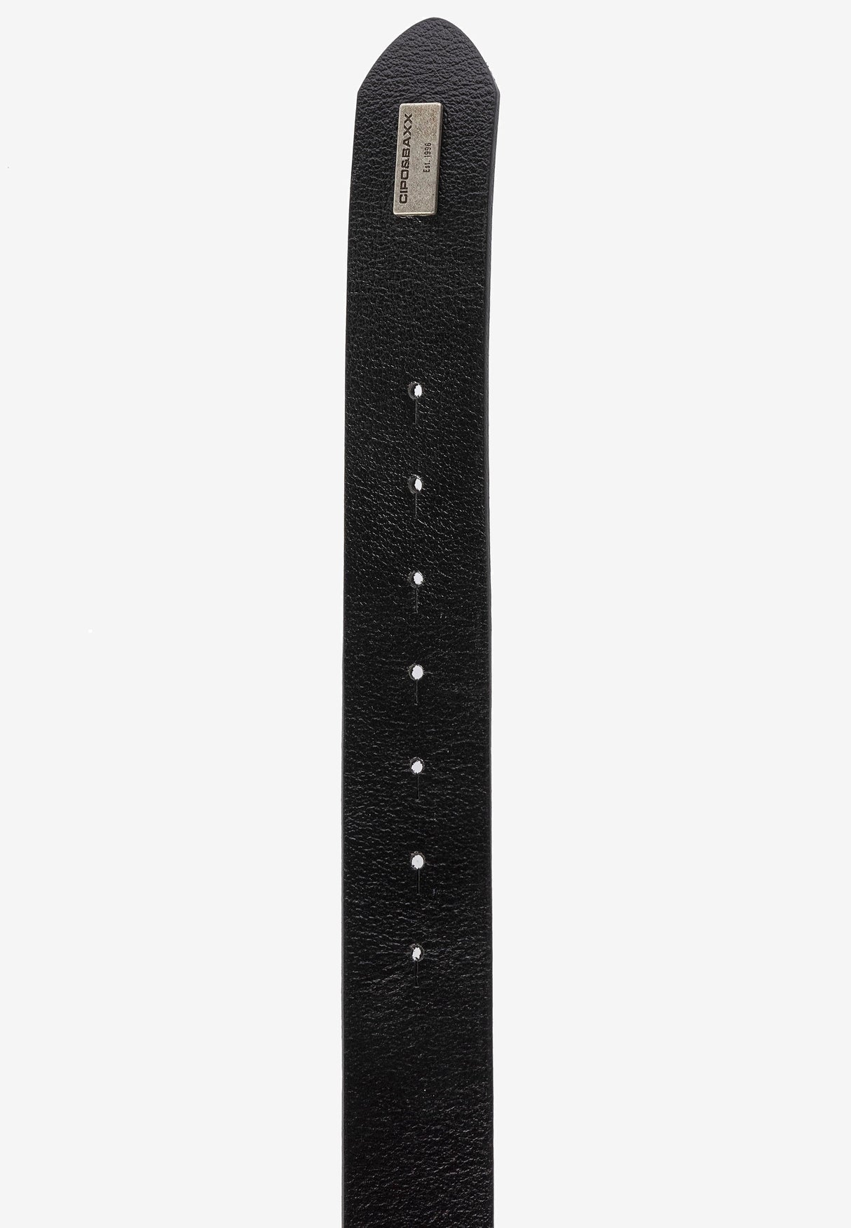 CG164 Cinturón de cuero para hombres con hebilla de metal