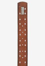CG174 men's leather belts in futuristic optics