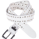 CG180 Ceinture en cuir pour hommes avec rivets cools