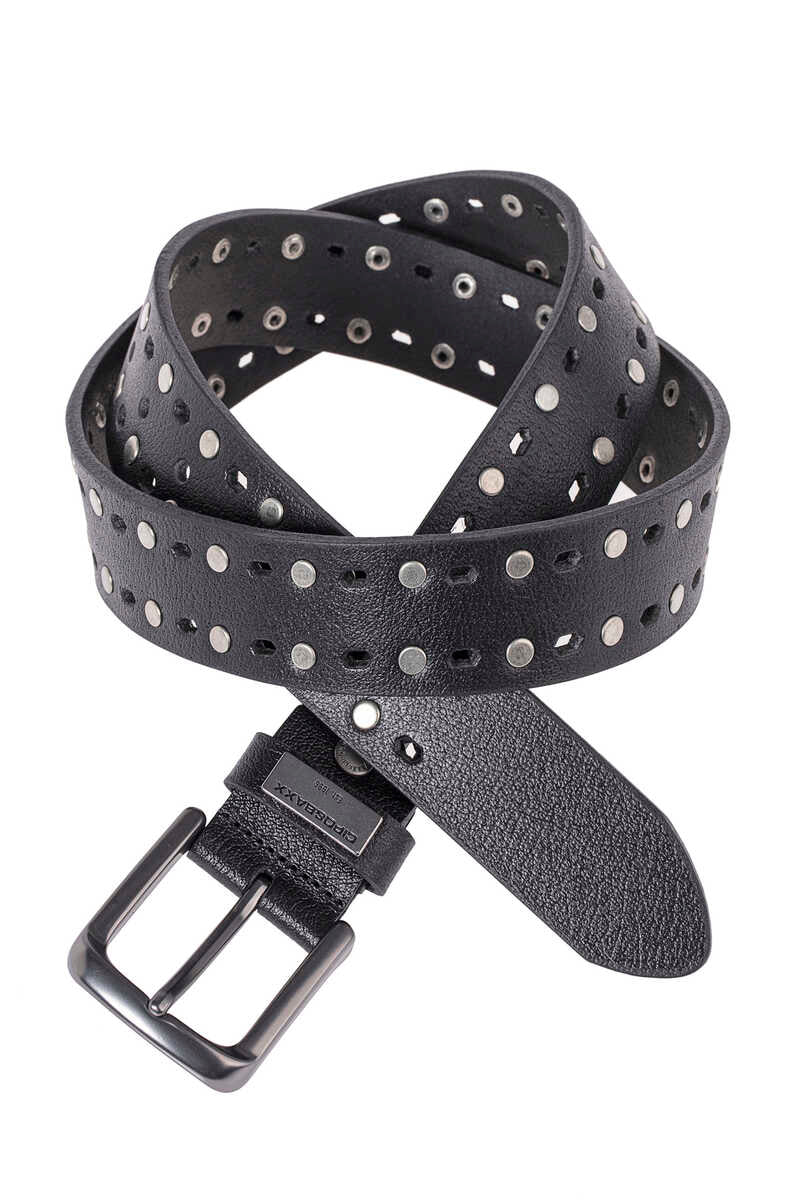 Cinturones de cuero para hombres CG180 con remaches fríos
