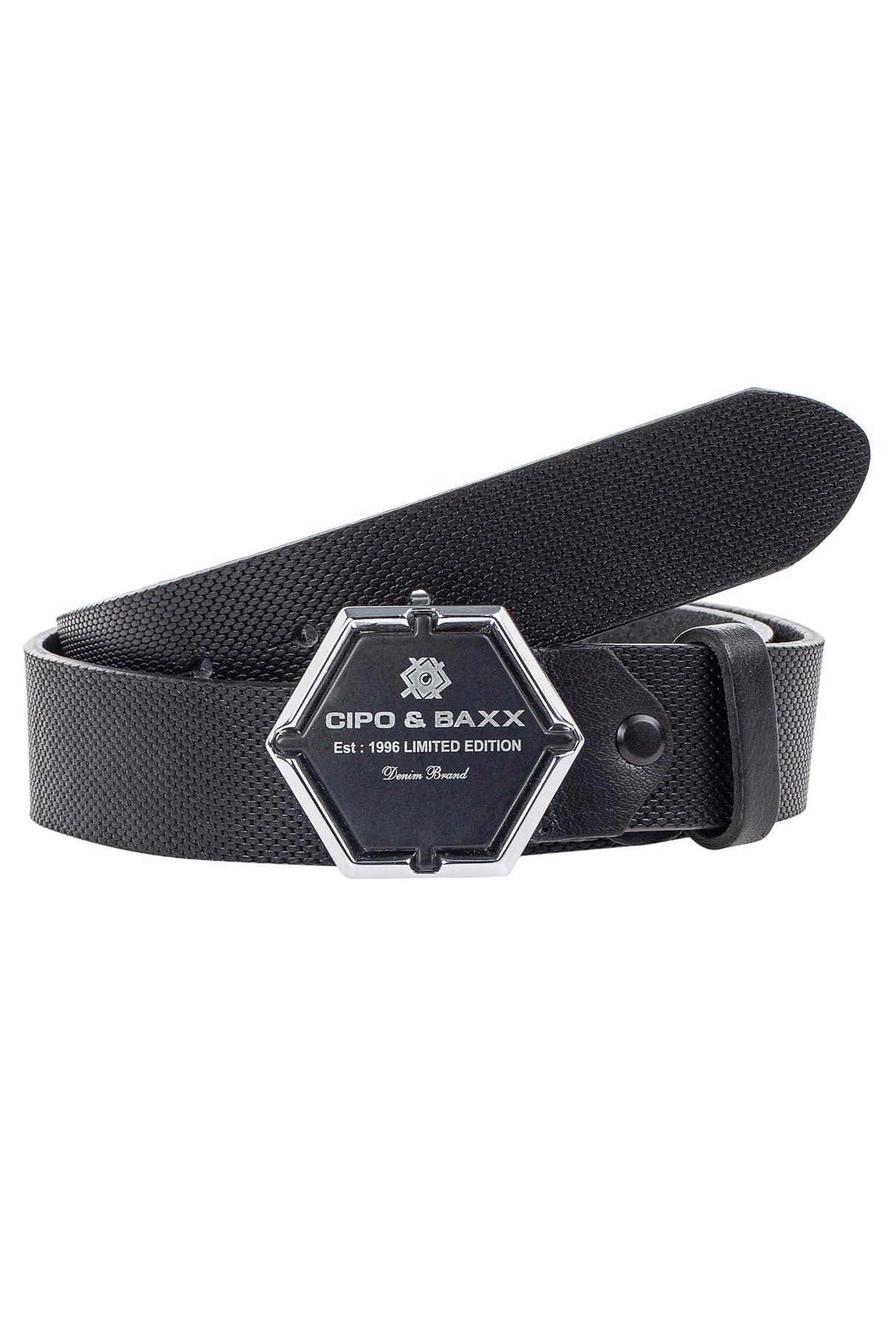 CG194 Ceinture Homme Motif Boucle Robuste