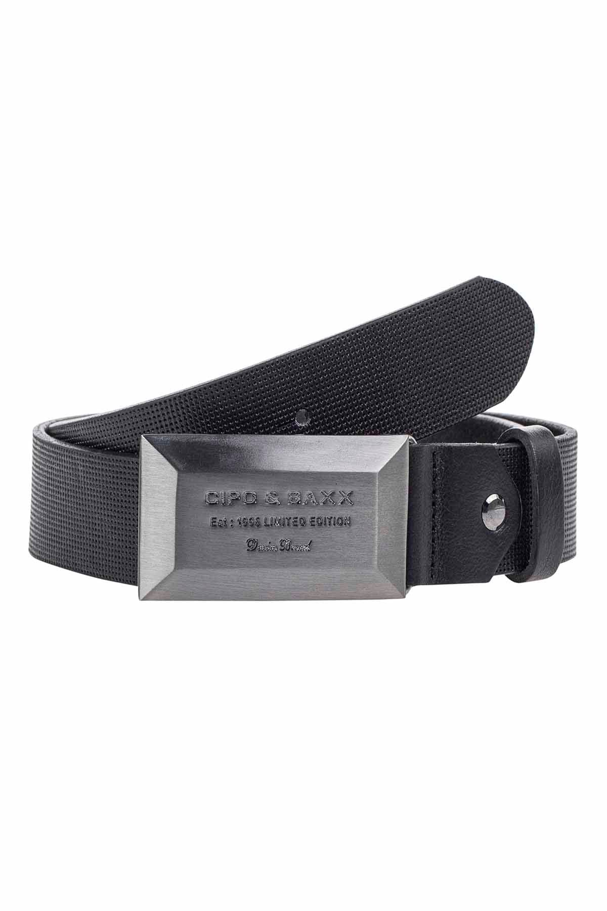 CG195 Ceinture homme motif boucle robuste