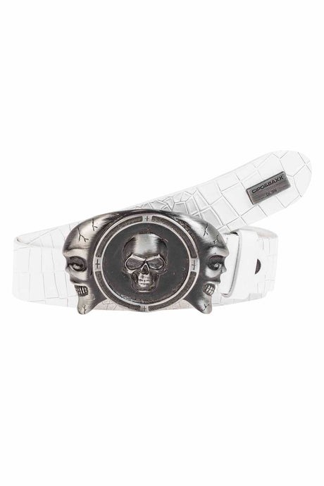 CG198 Men’s Belts with cool Skull-Design