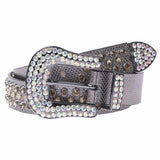CG208 Men Belt met premium zilver