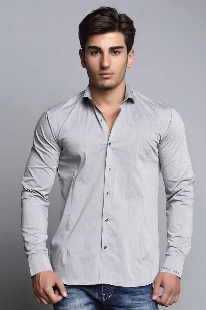 CH113 Camisa de manga larga para hombres en el corte clásico