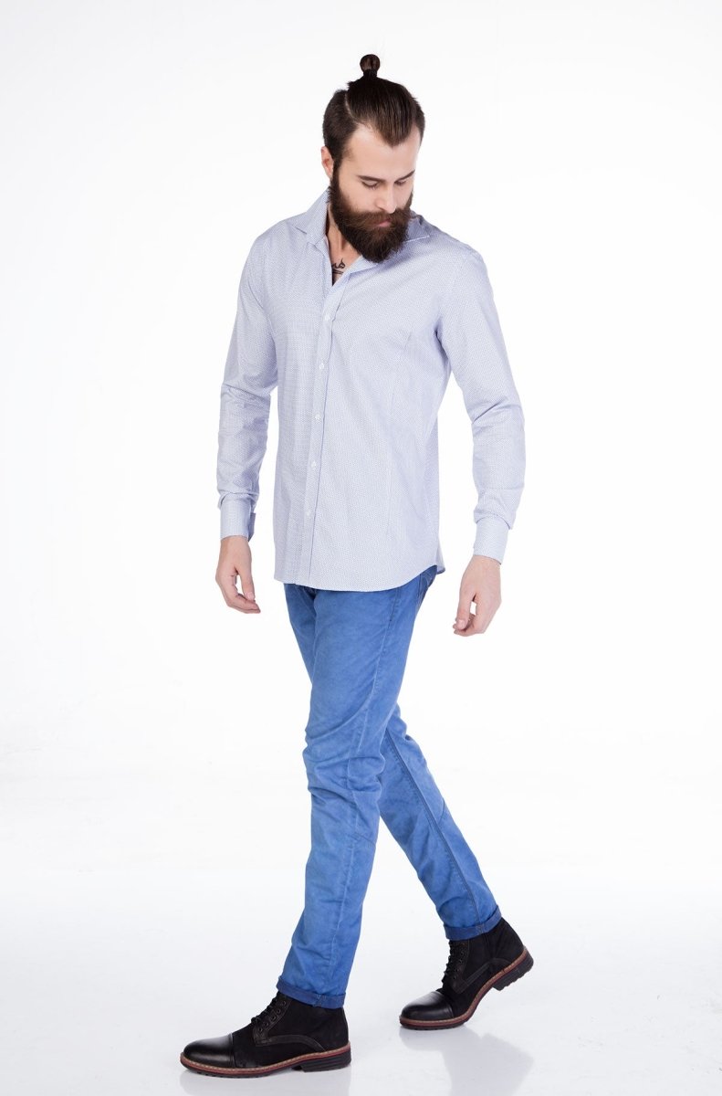CH119 Camisa de negocios para hombres en un corte clásico