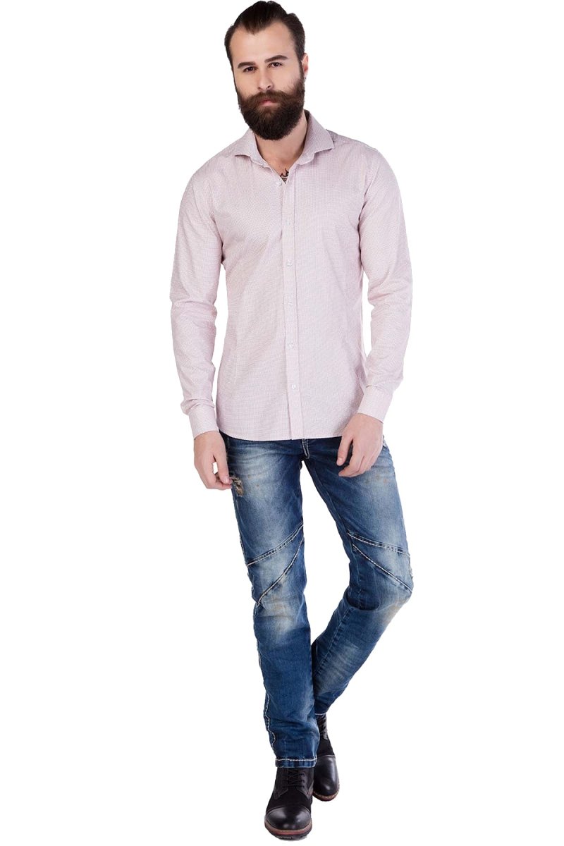 CH119 Camisa de negocios para hombres en un corte clásico