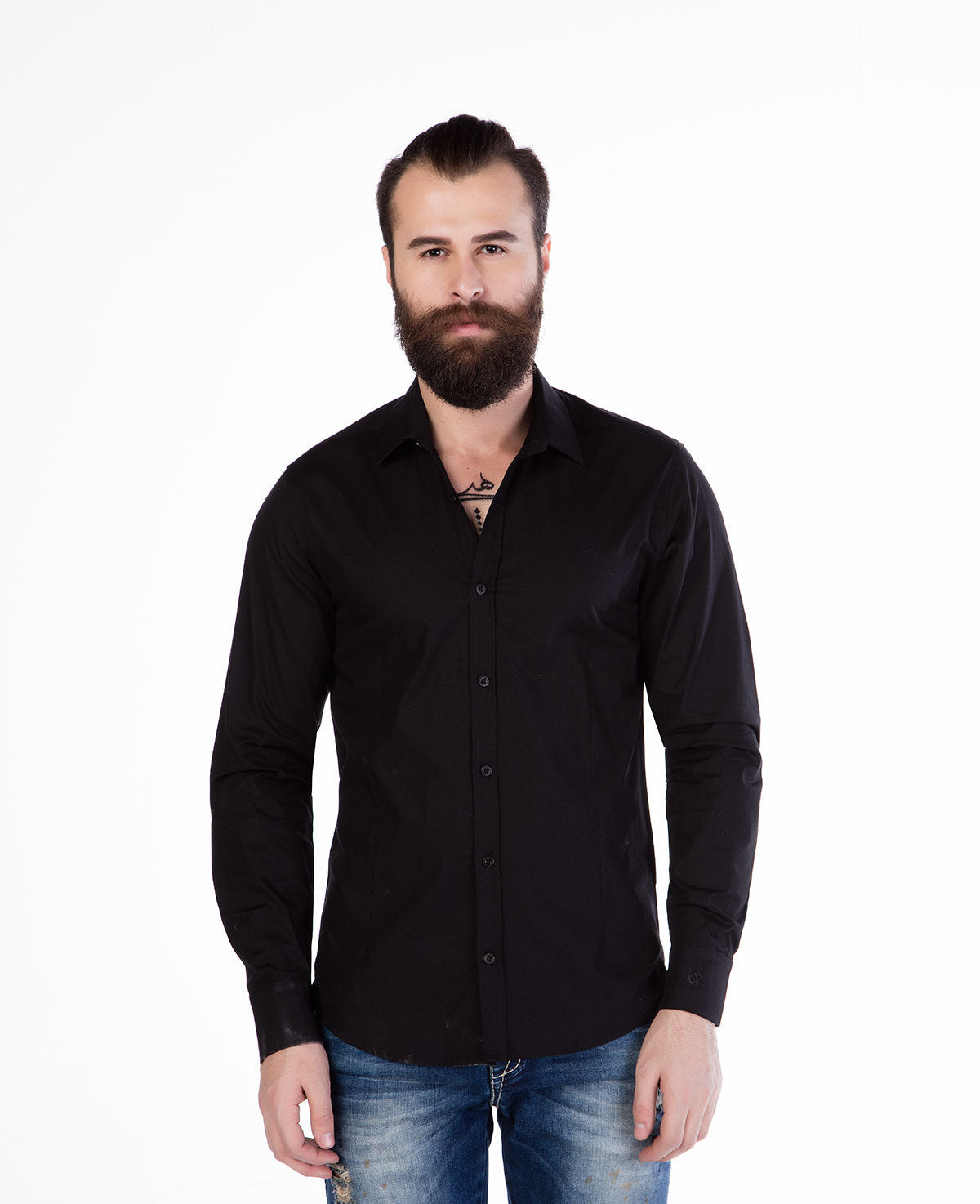 CH125 Camisa de negocios para hombres en Noble Basic Design