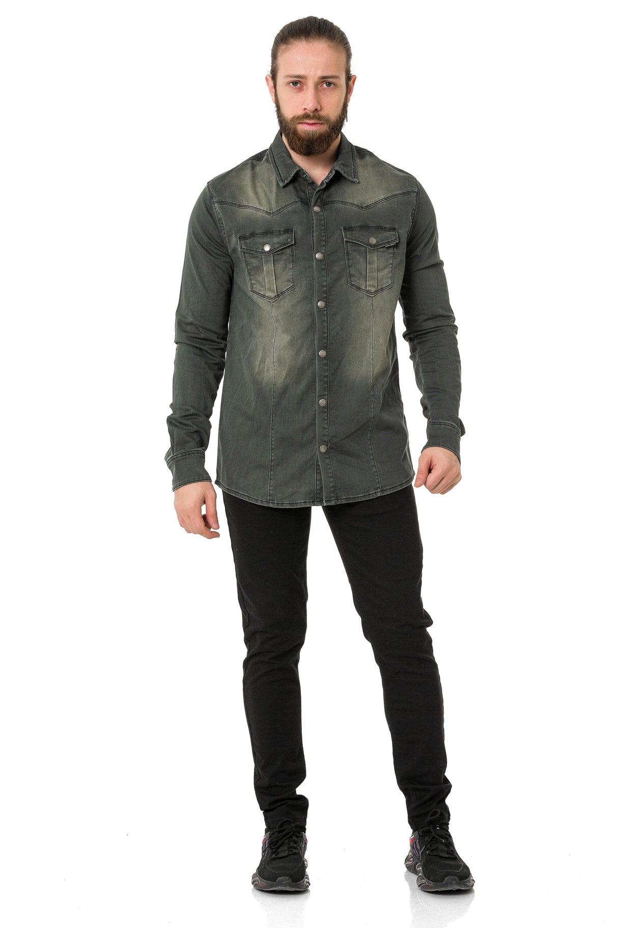 CH189 Camisa Vaquera de Hombre