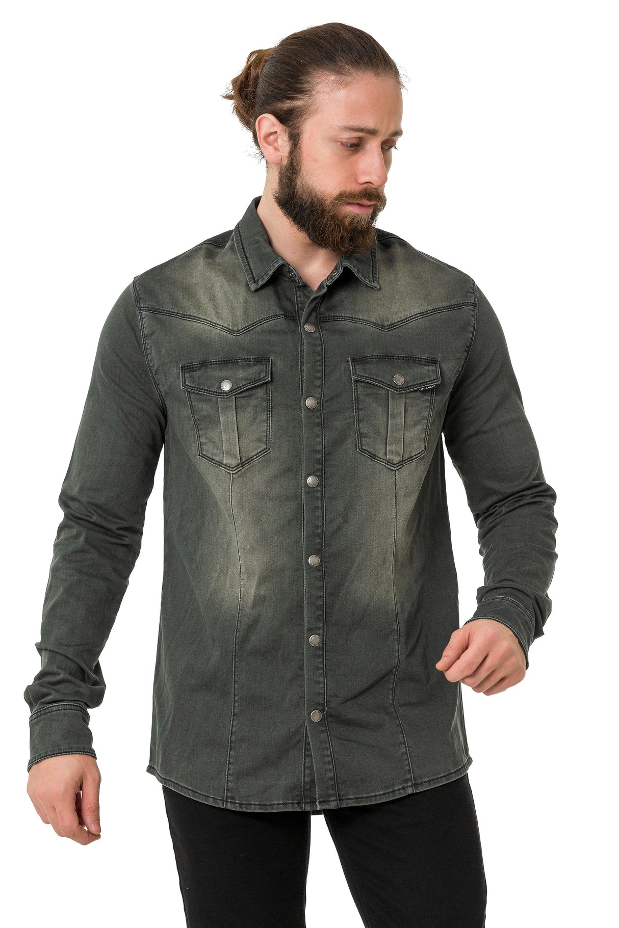 CH189 Camisa Vaquera de Hombre