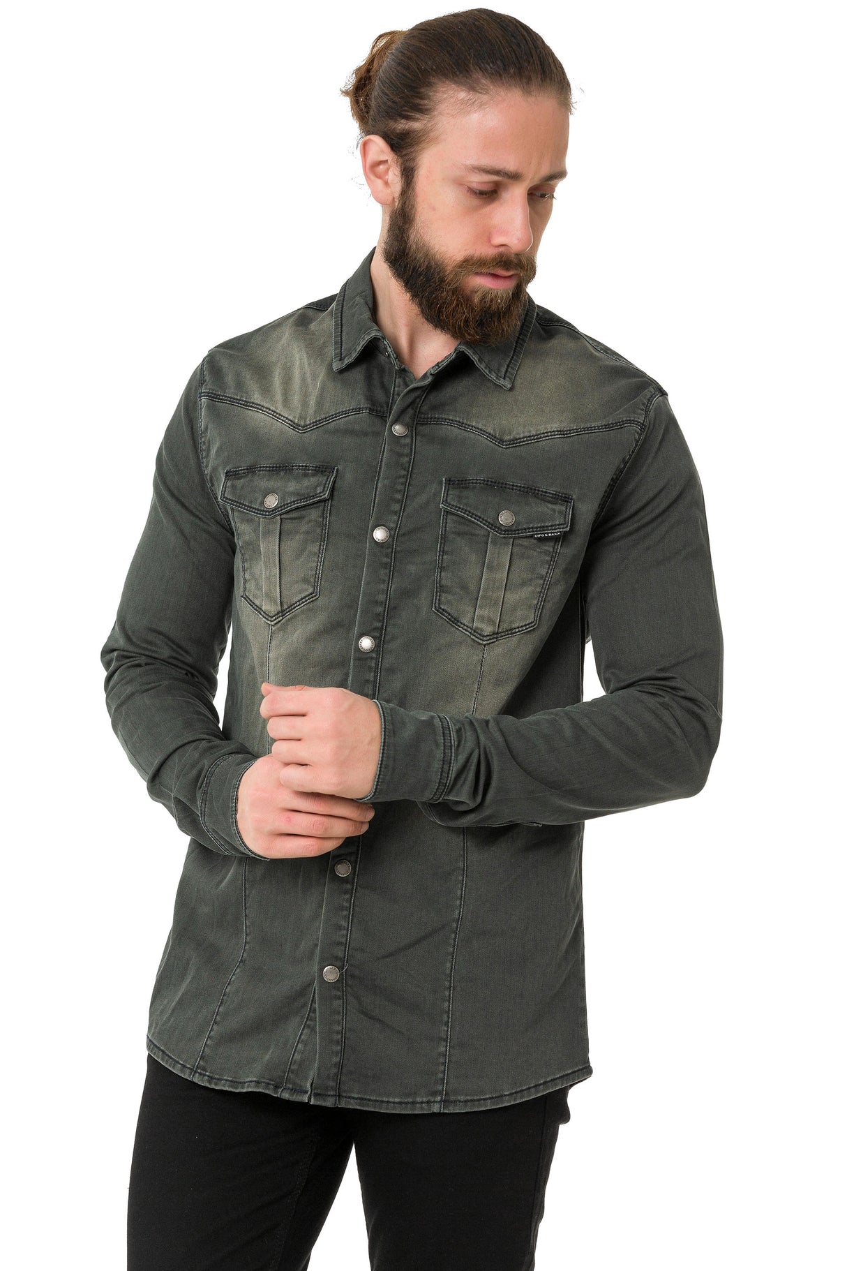 CH189 Camisa Vaquera de Hombre