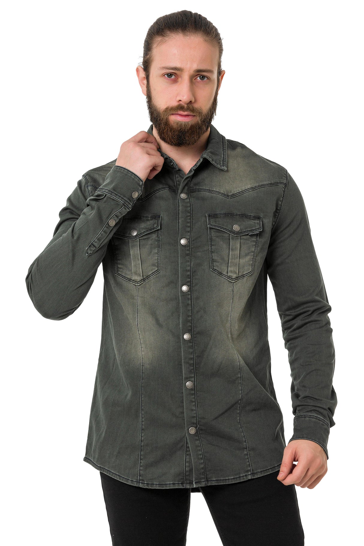 CH189 Camisa Vaquera de Hombre