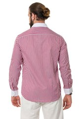 CH192 Camisa para hombres con diseño de línea