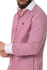 CH192 Camisa para hombres con diseño de línea