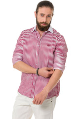 CH192 Camisa para hombres con diseño de línea