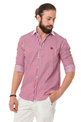 CH192 Camisa para hombres con diseño de línea