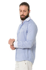 CH192 Camisa para hombres con diseño de línea