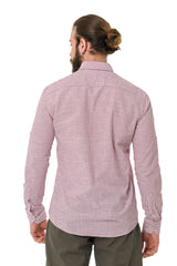 CH194 Chemise pour homme avec motif de lignes