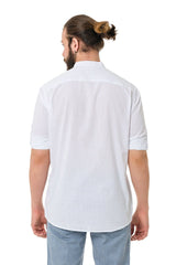 CH198 Camisa de manga larga para hombres con un aspecto clásico moderno