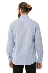 CH199 Camisa de manga larga para hombres con un aspecto clásico moderno