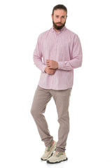 CH199 Camisa de manga larga para hombres con un aspecto clásico moderno