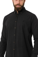 CH199 Camisa de manga larga para hombres con un aspecto clásico moderno