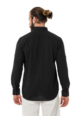 CH199 Camisa de manga larga para hombres con un aspecto clásico moderno