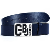 CG149 Men's Leather Belt In A Casual Look With A Buckle In A Different Color