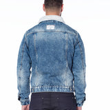 CJ136 Veste bleu pour homme