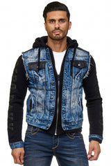 CJ154 Chaqueta de hombres azules 
