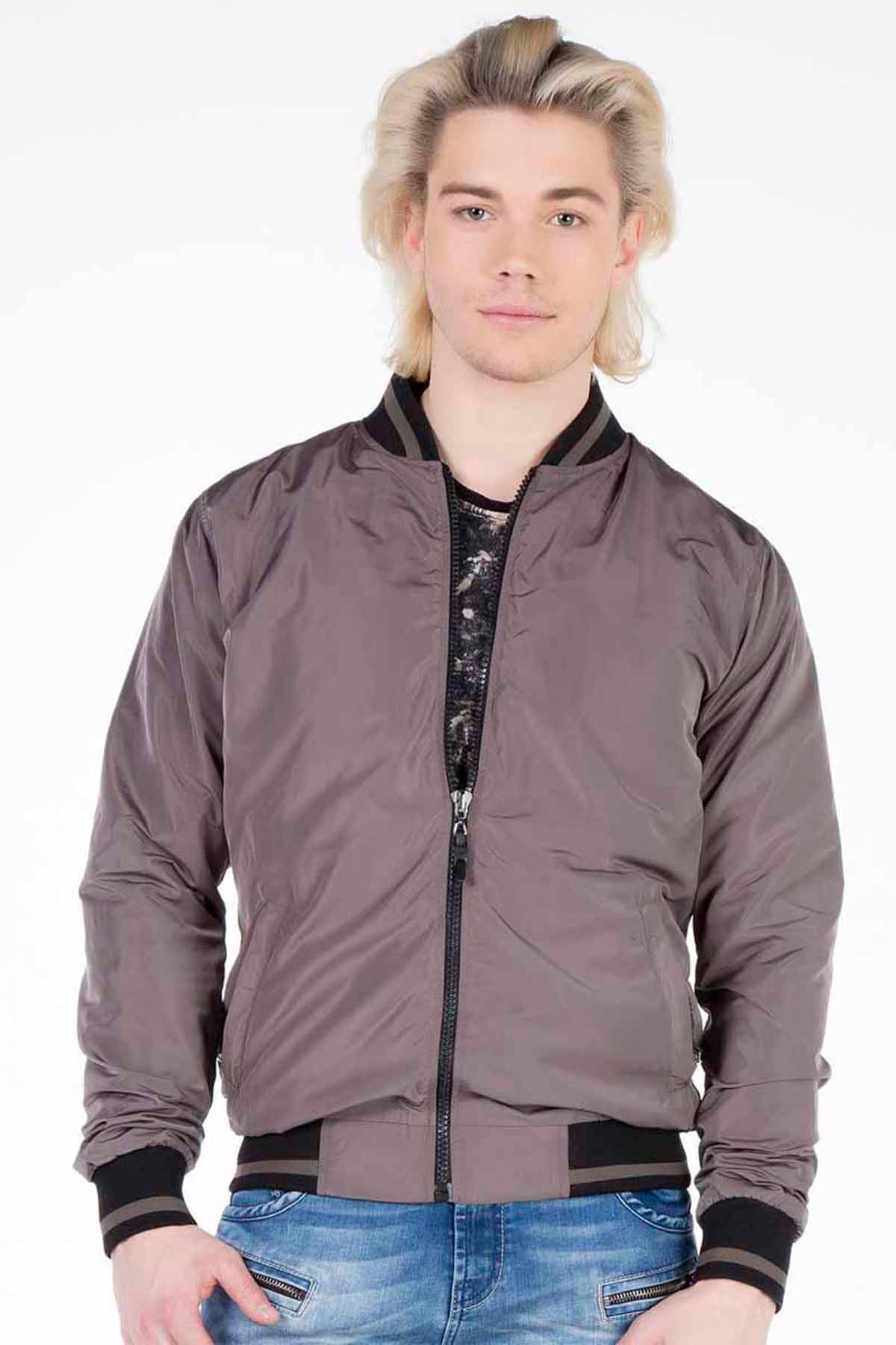 CJ159 Herren Übergangsjacke – Leichte Bomberjacke für Herbst und Frühjahr