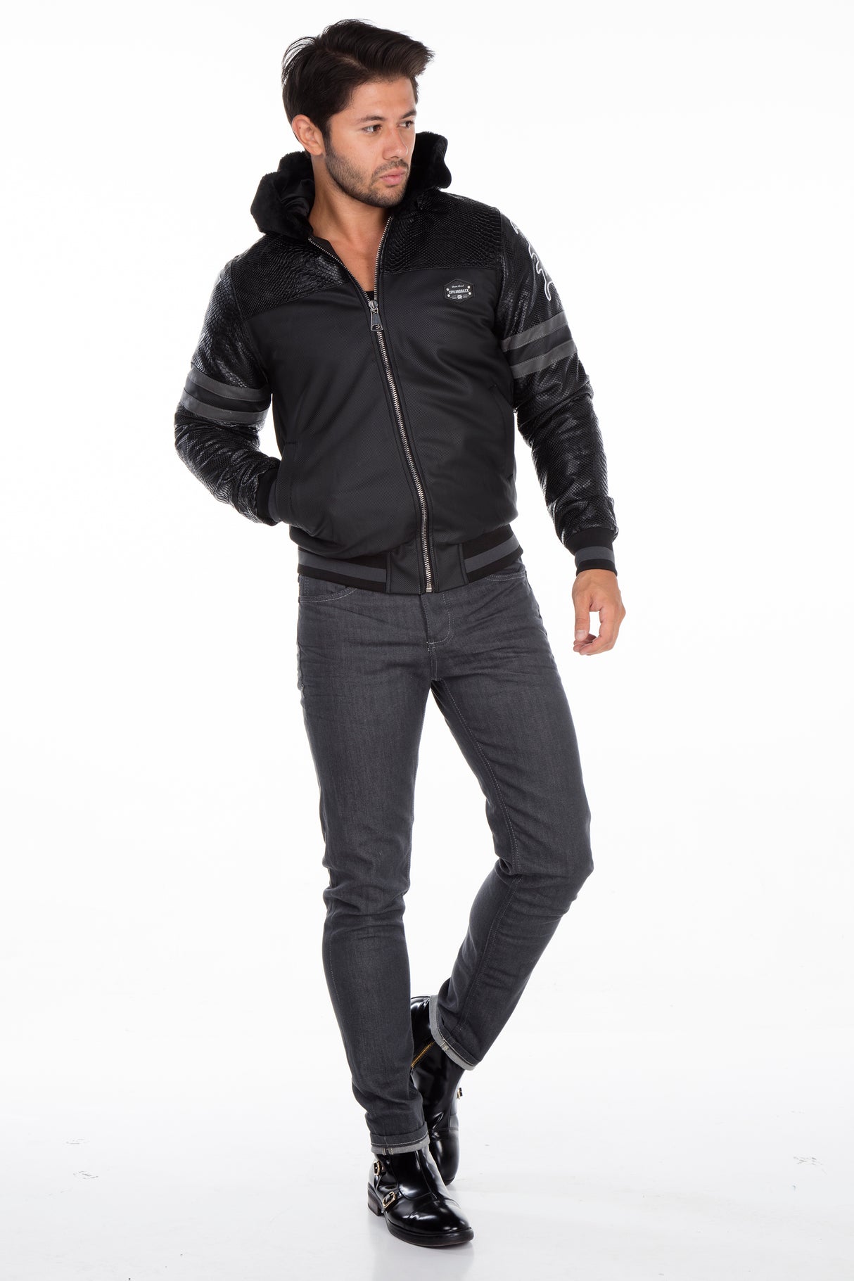 CJ177 Black Herren Jacke