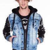 CJ181 Blue Men's Jacket