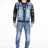 CJ181 Blue Men's Jacket