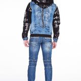 CJ181 Blue Men's Jacket