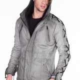 CJ183 Veste anthracite pour hommes