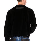 CJ226 Veste noir pour hommes