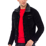 CJ231 Veste noir pour hommes