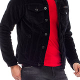 CJ231 Veste noir pour hommes
