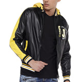CJ237 Veste noire pour hommes